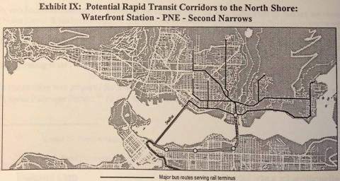 north shore transit options second narrows