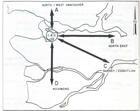 vancouver ultimate transit network 1990 study